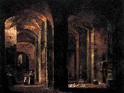 Francois-Marius Granet Crypt of San Martino ai Monti, Rome USA oil painting artist
